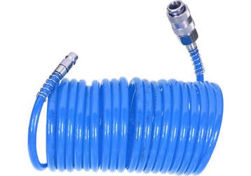 Spiraal luchtslang - 10 bar - 8mm - 5 meter - EURO aansluiti, Ophalen of Verzenden, Nieuw