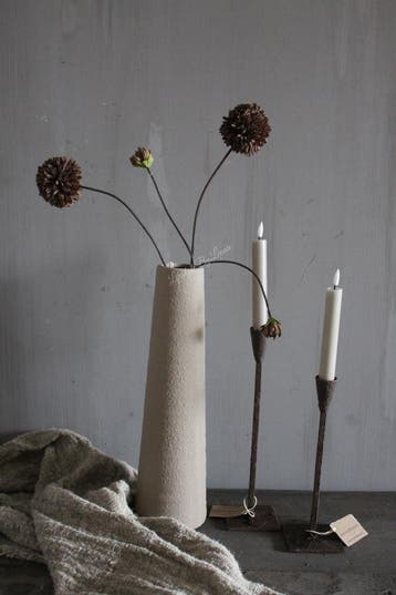 Namaak PomPom tak chocolate brown 66 cm, Ophalen of Verzenden, Nieuw
