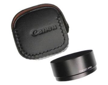Canon S-60 Metalen Zonnekap / Lens hood Incl. Case (Nieuw), Verzenden, Nieuw