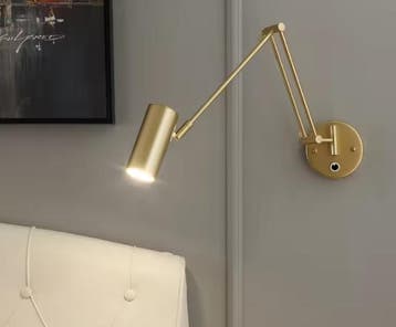 Dimbare LED Wandlamp – Moderne Opklapbare Telescopische Lees, Verzenden, Nieuw
