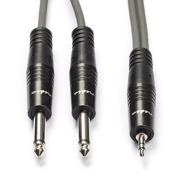 6.35 mm jack naar 3.5 mm jack kabel | M  M | Nedis | 5, Verzenden, Nieuw