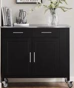 Keukentrolley met RVS Blad en Wielen – 107 cm Opbergruimte, Verzenden, Nieuw