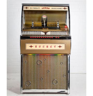 Sound Leisure Rocket 80 CD Jukebox Eiken, Ophalen, Gebruikt