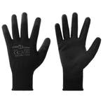 vidaXL Werkhandschoenen 24 pcs Zwart 10 / xl Polyester, Tuin en Terras, Werkkleding, Verzenden, Nieuw