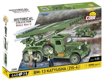 COBI 2280 BM-13 Katyusha (ZIS-6) (Leger bouwsets), Verzenden, Nieuw