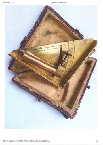 Landmeetkundige apparatuur - 1850-1900 - Duitsland - C., Verzamelen