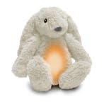 Ro het witte knuffelkonijn met hartslag en licht, Ophalen of Verzenden, Nieuw