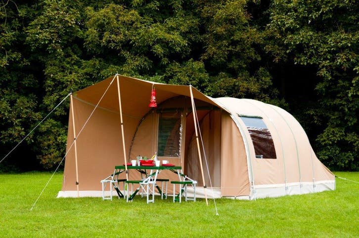 Karsten Tunneltent 2800 (2024), Caravans en Kamperen, Tenten, Gebruikt, tot en met 4, Ophalen of Verzenden