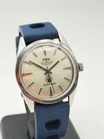 Technos - gold shield automatic vintage - Zonder, Nieuw