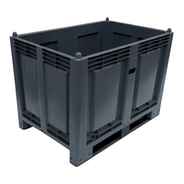 Kunststof palletbox PB021 - 2 sleden, Nieuw, Bak of Kist