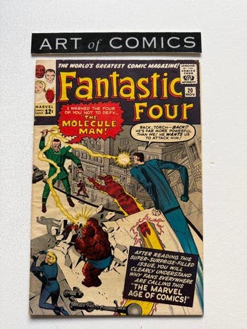 Fantastic Four #20 - Origin & 1st Appearance Of The Molecule, Nieuw