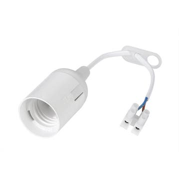 E27 Verhuisfitting Wit 20cm | Snel en Gemakkelijk, Ophalen of Verzenden, Nieuw, Overige typen