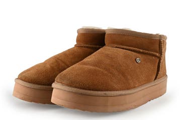 Warmbat Enkellaarzen in maat 42 Cognac, Kleding | Dames, Schoenen, Overige kleuren, Verzenden, Lage of Enkellaarzen, Gedragen