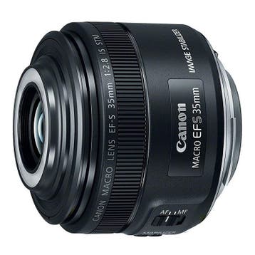 Canon EF-S 35mm f/2.8 Macro IS STM objectief - Tweedehands, Verzenden, Gebruikt, Canon, Macrolens