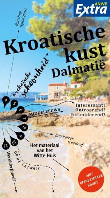 Kroatische kust, Dalmatië | 9789018048952 (Paperback) |, Ophalen of Verzenden, Zo goed als nieuw