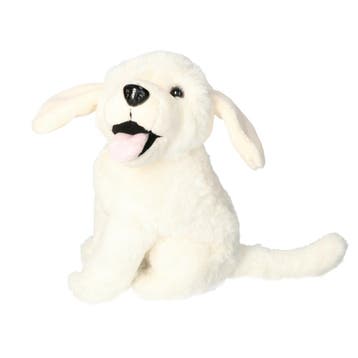Pluche labrador knuffel - beige - 20 cm - hond - knuffel, Verzenden, Nieuw