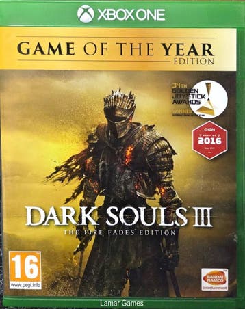 Dark Souls III Game of the year Edition (xbox one, Ophalen of Verzenden, Zo goed als nieuw