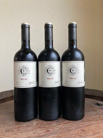 2019 Copel Wines. Pauillac - Bordeaux - 3 Flessen (0.75, Nieuw