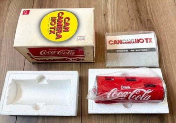 Coca-Cola Can Camera 110TX Analoge camera, Nieuw