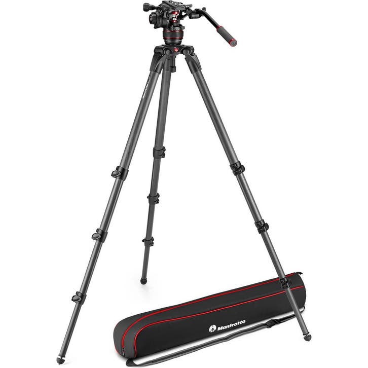 Manfrotto Nitrotech 608 & 536 SINGLE LEG, Audio, Tv en Foto, Fotografie | Statieven en Balhoofden, Driepoot, Nieuw, 175 cm of meer