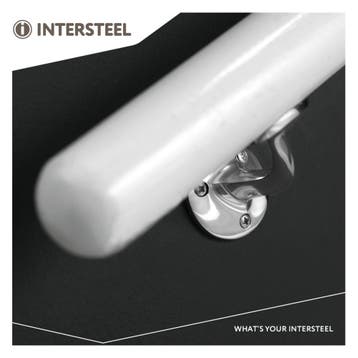 Intersteel Leuninghouder opschroevend hol zadel - RVS, Verzenden, Nieuw