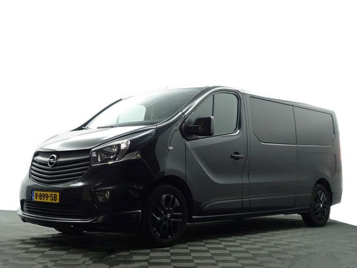 Opel Vivaro 1.6 CDTI Euro 6 L2 Irmscher Sport-, Auto's, Bestelauto's, Dealer onderhouden, Lease, Zwart, Handgeschakeld, Zwart