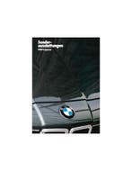1985 BMW SONDERAUSSTATTUNGEN BROCHURE DUITS, Boeken, Nieuw, BMW, Author