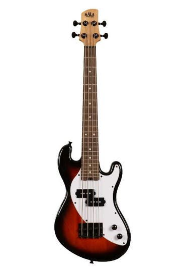Kala Solid Body 4-String Tobacco Burst Fretted U-BASS, Verzenden, Nieuw