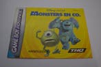 Monsters en Co (GBA HOL MANUAL), Verzenden, Zo goed als nieuw