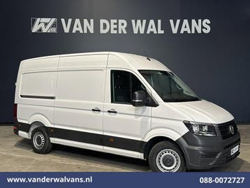 Volkswagen Crafter | 2.0 TDI 141pk L3H3 L2H2 Euro6 Airco |, Auto's, Bestelauto's, Gebruikt, Euro 6, Volkswagen, Wit