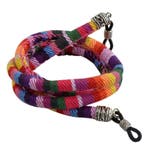Fako Bijoux - Brillenkoord - Boho - 6mm - 70cm - Regenboog, Verzenden, Nieuw