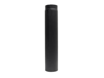 Kachelpijp 200 Staal 2 Mm Schuifsectie L = 50 Tot 950 Mm, Nieuw