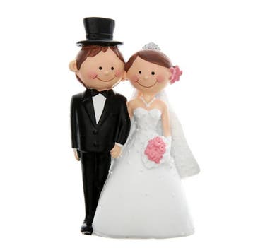 Witte duif met veren vleugels op 2 stekers, Verzenden, Nieuw, Taarten of Cupcakes, Versiering