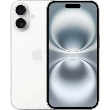 Refurbished iPhone 16 128GB Wit, Verzenden, Nieuw