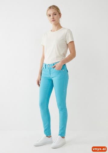 True Religion Jeans Dames maat WW24 / L29 Turquoise Vintage, Ophalen of Verzenden, Nieuw