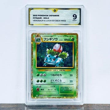 Pokémon Graded card - Ivysaur Holo 002 – Pokémon - GG 9, Nieuw