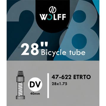 WOLFF Binnenband 28x1.75 - ETRTO 47/622 - Dunlop ventiel..., Ophalen of Verzenden, Nieuw, Band