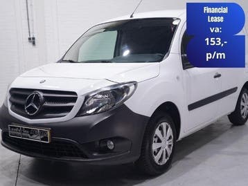 Mercedes-Benz Citan 109 CDI 90 pk Airco, Audio, Trekhaak, Stof, Gebruikt, Euro 6, Wit