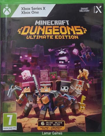 Minecraft Dungeons Ultimate Edition (xbox series x, Ophalen of Verzenden, Zo goed als nieuw