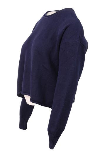 Organic Basics Trui in maat S Blauw, Organic Basics, Verzenden, Zo goed als nieuw, Blauw