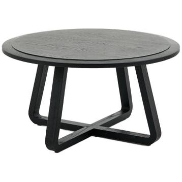 Flamant Salontafel Livy Rond - Nieuw in verpakking -, Huis en Inrichting, Tafels | Salontafels, 50 tot 100 cm, Eikenhout, Nieuw