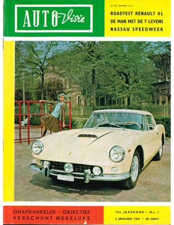 1962 AUTOVISIE MAGAZINE 01 NEDERLANDS, Nieuw, Author