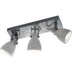 LED Plafondspot - Trion Conry - GU10 Fitting - 3-lichts -, Metaal of Aluminium, Nieuw, Ophalen of Verzenden, Led