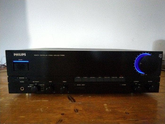 Philips - FA890 Solid state geïntegreerde versterker, Audio, Tv en Foto, Radio's