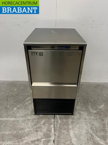 RVS ITV Schilferijsmachine 75 kg per dag Bunker 20 kg 230V, Ophalen of Verzenden, Gebruikt