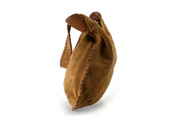 Manfield Clutch Bruin, Verzenden, Zo goed als nieuw, Bruin
