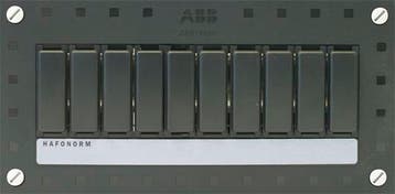 ABB Hafonorm Lege Installatiekast Horizontaal 1-rij 10, Ophalen of Verzenden, Nieuw, Groepenkast