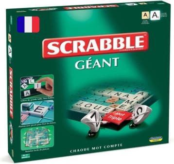 Bordspel Scrabble XL | 41% Korting | Nu Snel Geregeld, Hobby en Vrije tijd, Drie of vier spelers, Ophalen of Verzenden, Zo goed als nieuw