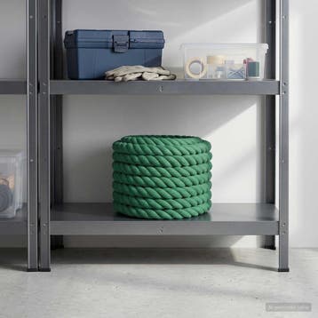 vidaXL Katoenen Touw 40 mm 25 m Groen 100% Katoen, Verzenden, Nieuw