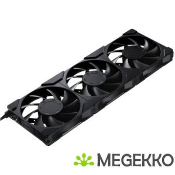 PHANTEKS M25 Gen2 PWM 3-Pack 120mm Black, Verzenden, Nieuw